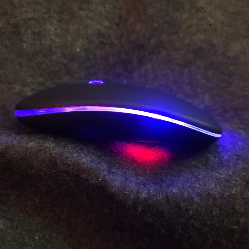iPad/Windows 2.4GHz Wireless Ergonomic Mouse USB 1600 DPI Cordless For Laptop PC